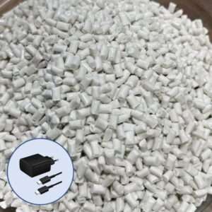 Polycarbonate White For Chargers (Black)